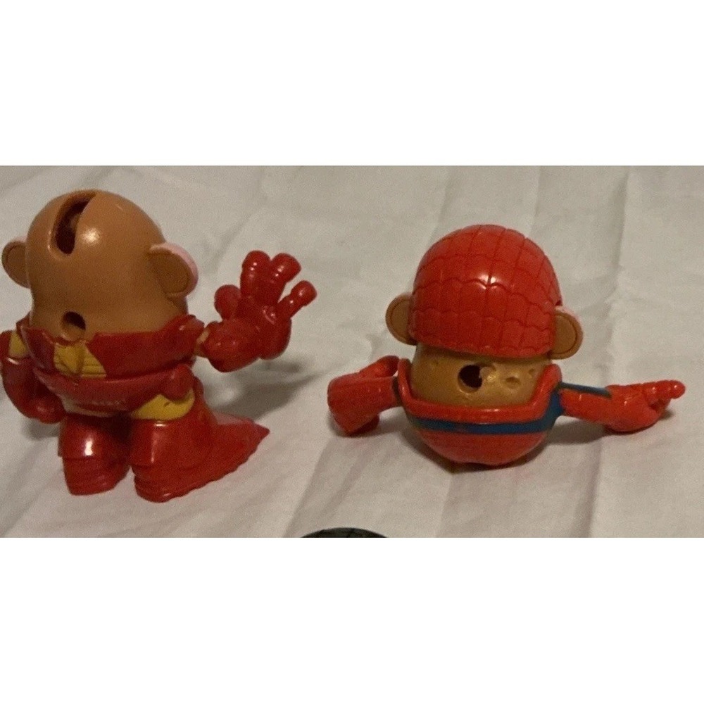 Lot of 3 Mini Mr Potato Head Marvel Mixable Mashable Heroes Incomplete - Picture 8 of 10